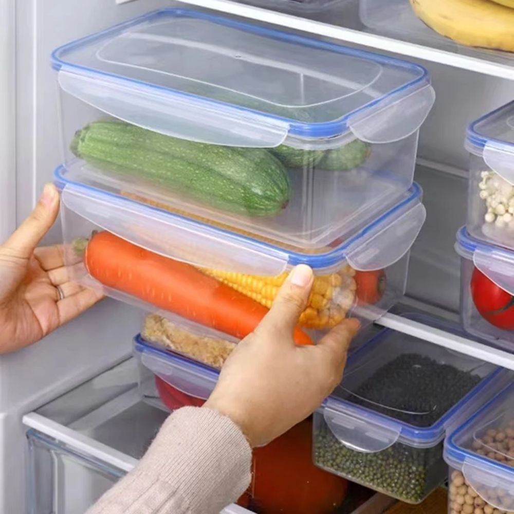 Food Storage Oven Safe - Gıda Kapları İstiflenebilir Mikrodalga Isıtmalı Öğle