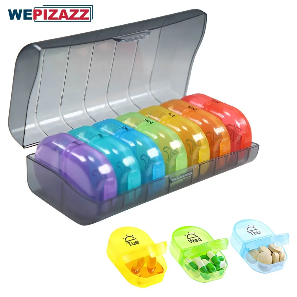 Food Storage With Dividers - Hap kutusu günde 2 kez, Vitamin,