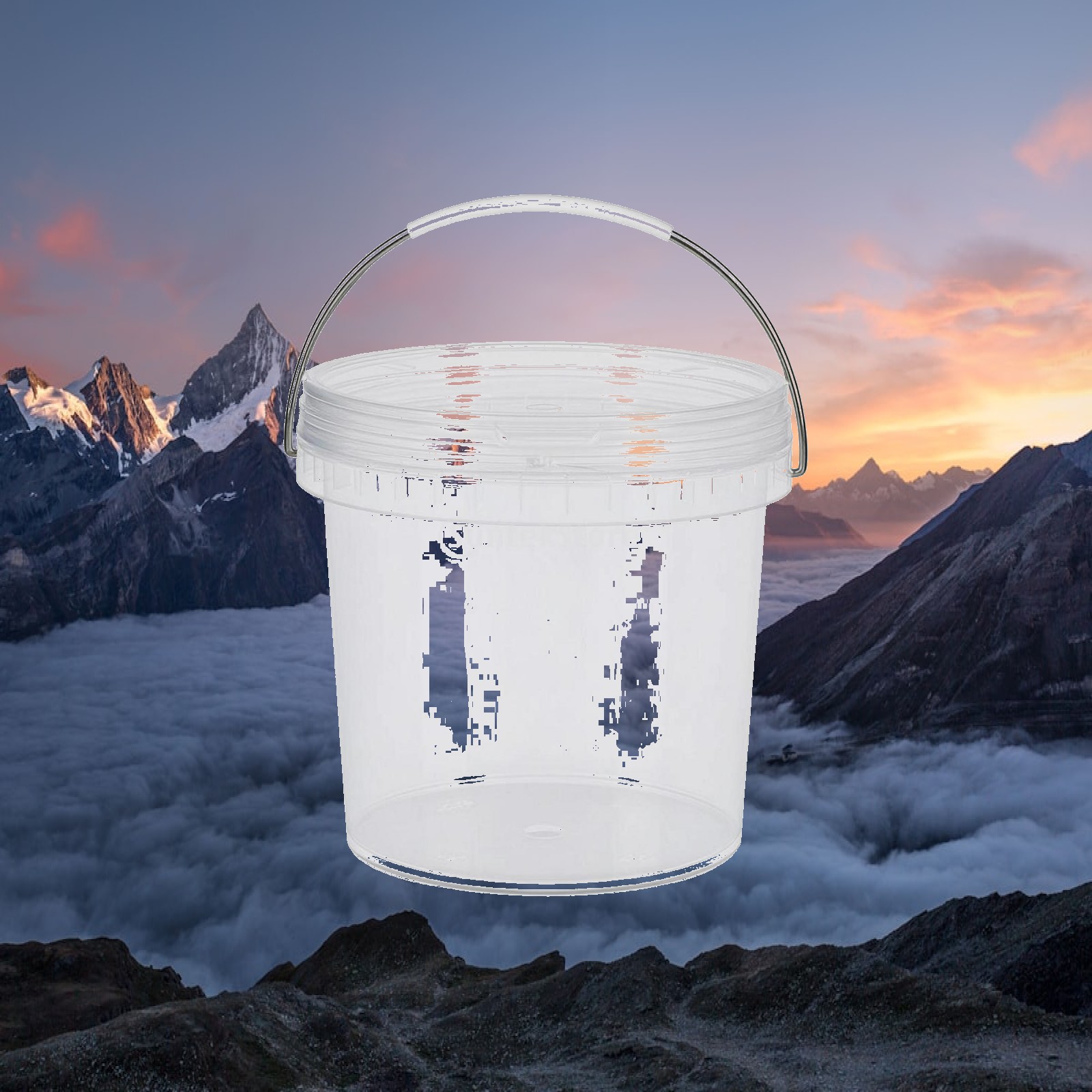 Food Storage Containers - Geniş Ağızlı, Silindirik, Sızdırmaz, Endüstriyel PP