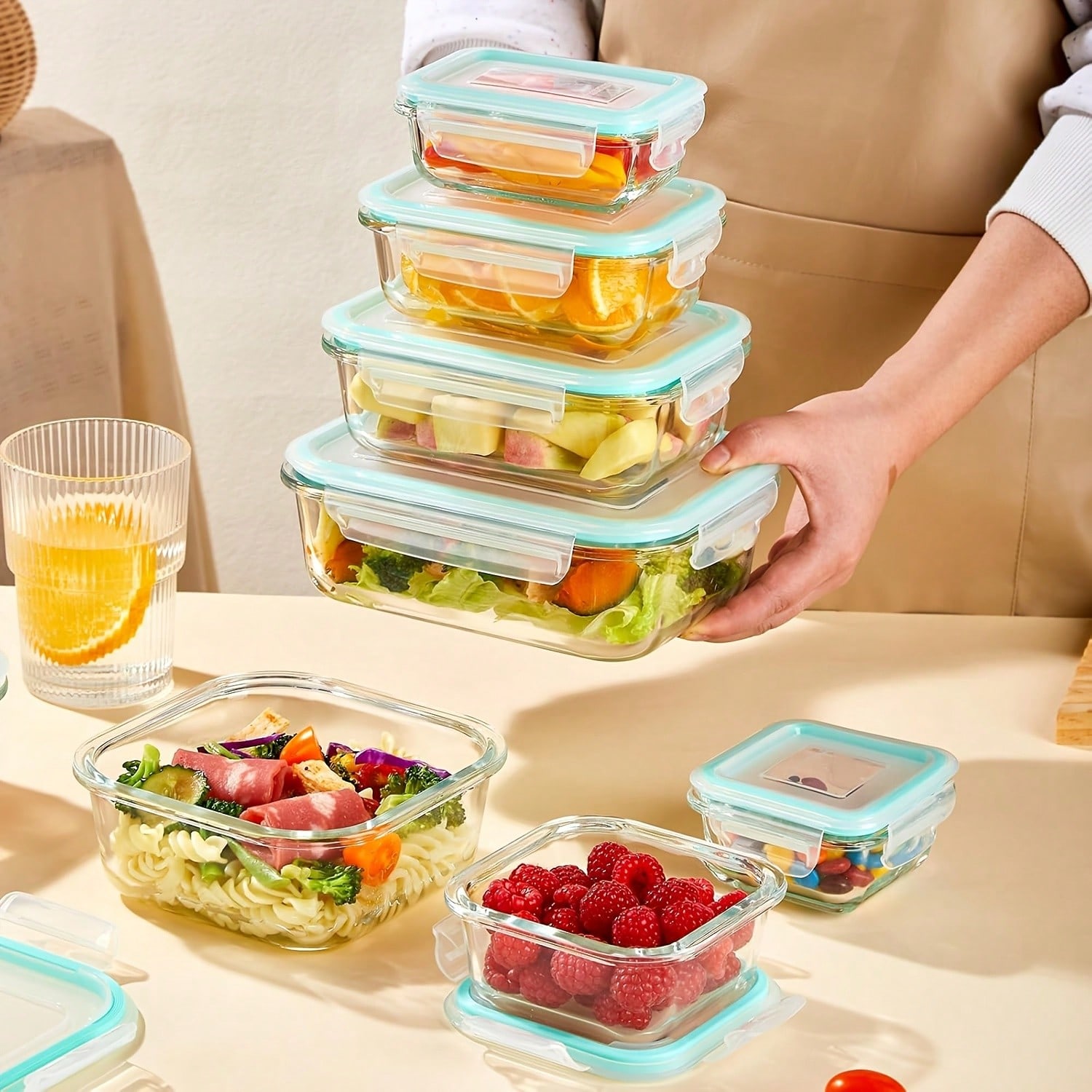 20 adet Hava Geçirmez Cam Yeme - Food Storage Meals incelemesi ve fiyatı