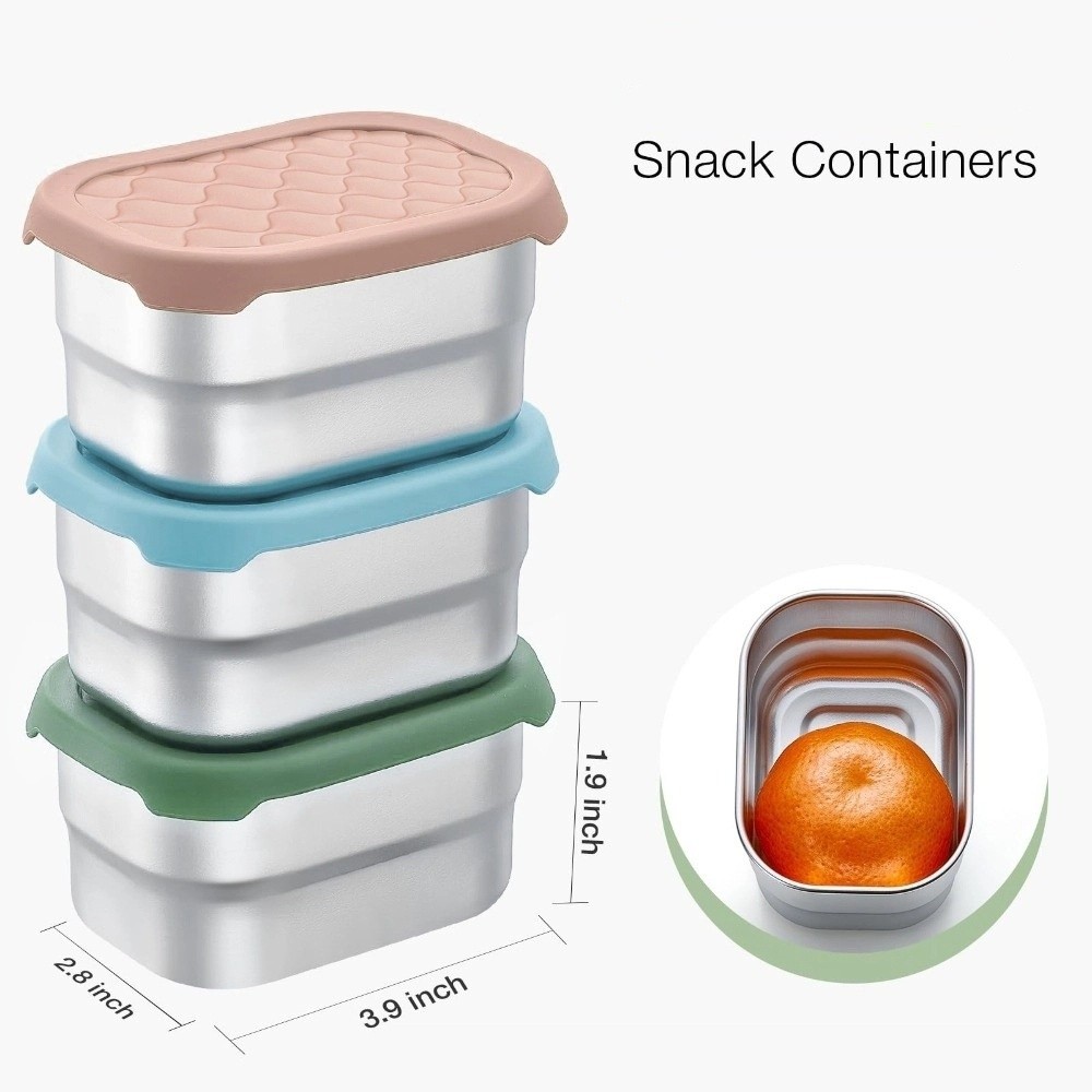 Yeni Paslanmaz Çelik Gıda Kabı - Food Storage Oven Safe incelemesi ve fiyatı