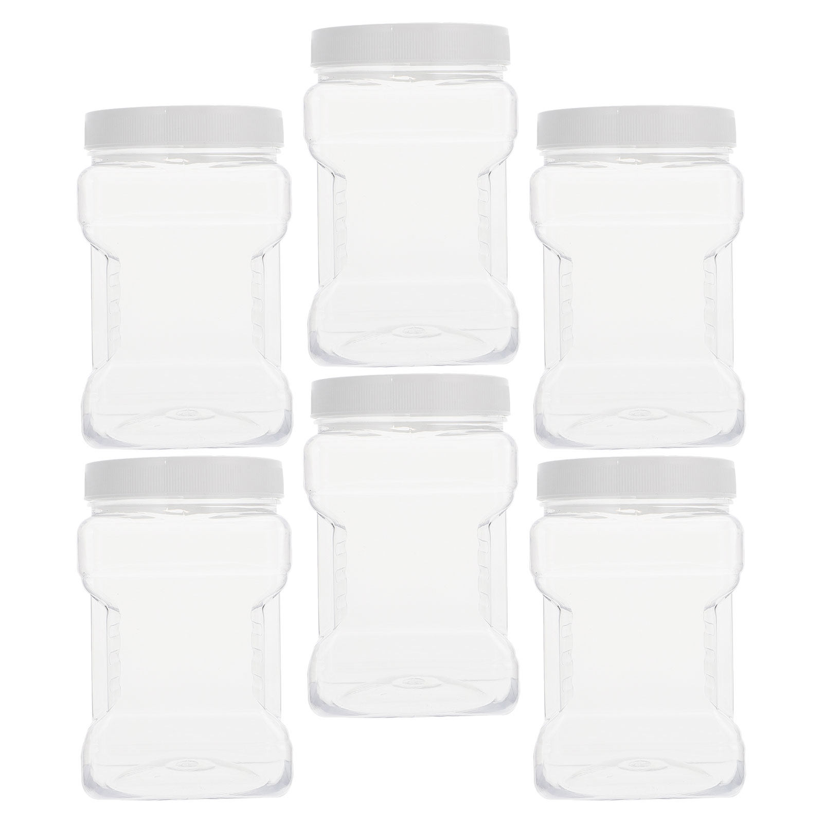 6 Adet Şeffaf Saklama Kavanozu - Food Storage Containers incelemesi ve fiyatı