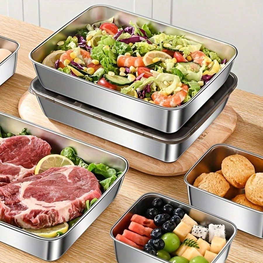 5'li Paket, Sızdırmaz, Yüksek  - Food Storage Oven Safe incelemesi ve fiyatı