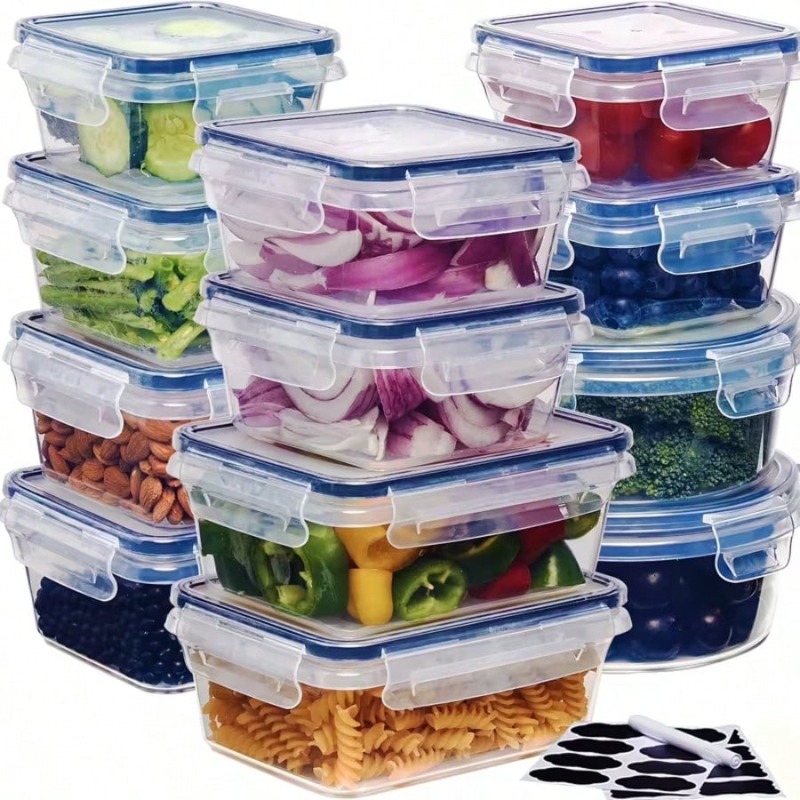 12 Parçalık, Kolayca Kapanan K - Food Storage Labels incelemesi ve fiyatı