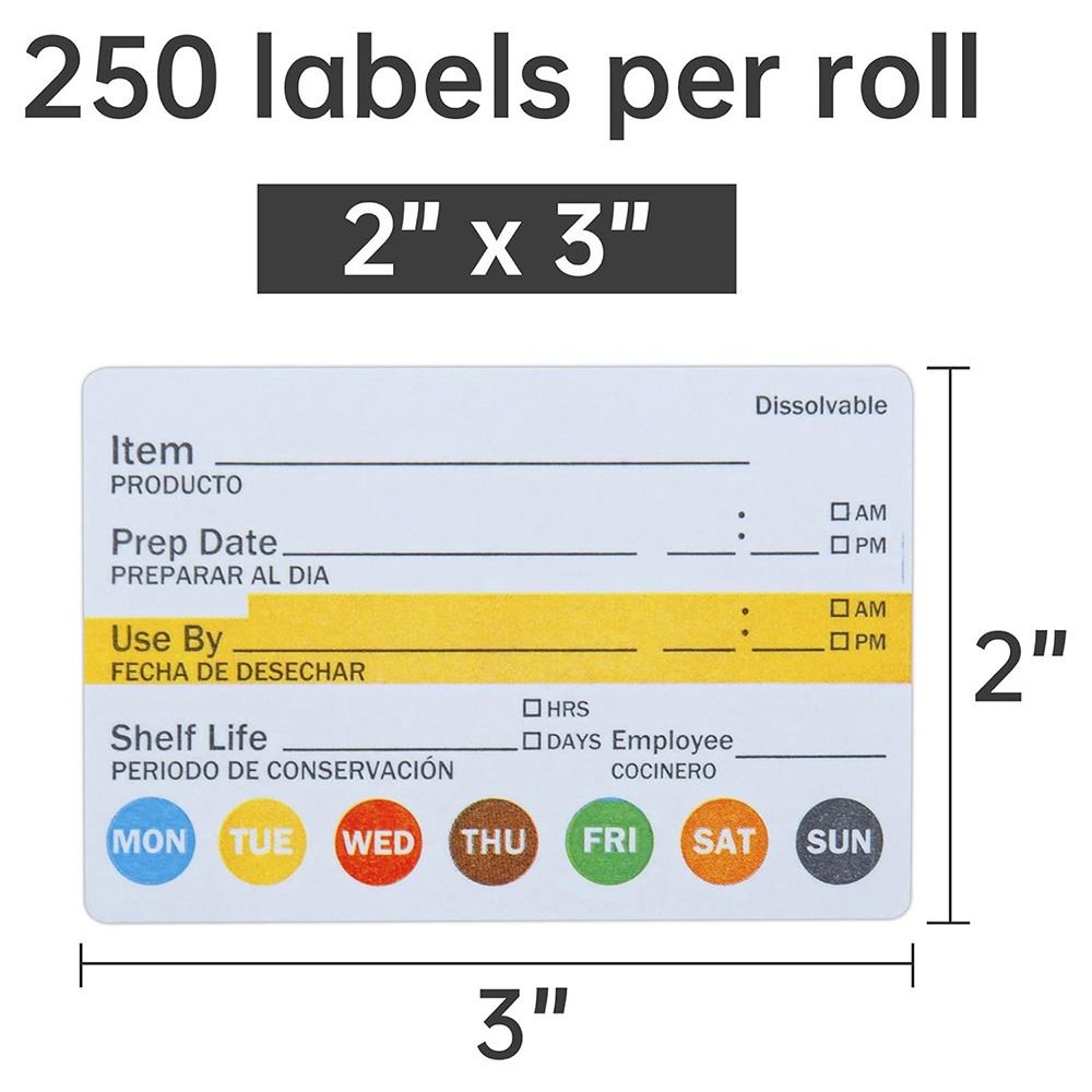 250/300 adetlik, çok amaçlı, s - Food Storage Labels incelemesi ve fiyatı