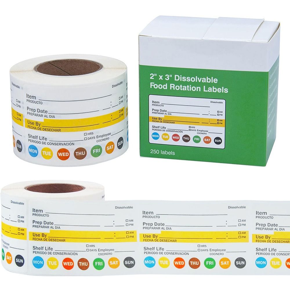 250/300 adetlik, çok amaçlı, s - Food Storage Labels incelemesi ve fiyatı