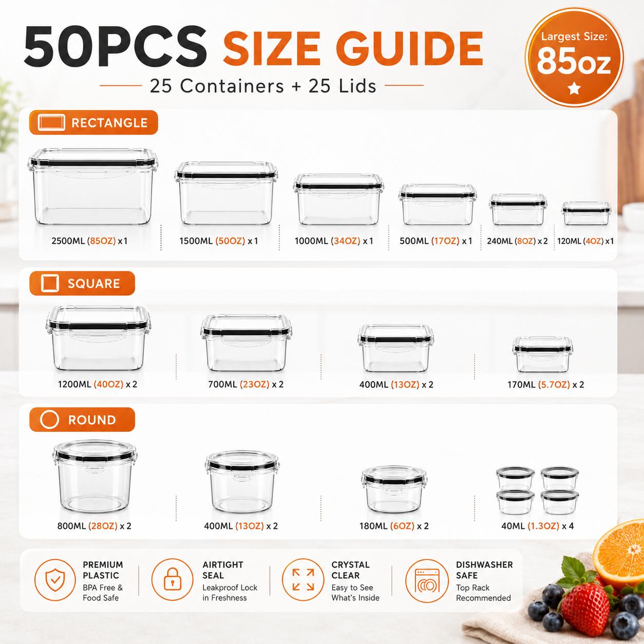 50 Adet/25'li Paket, Hava Geçi - Food Storage Meals incelemesi ve fiyatı